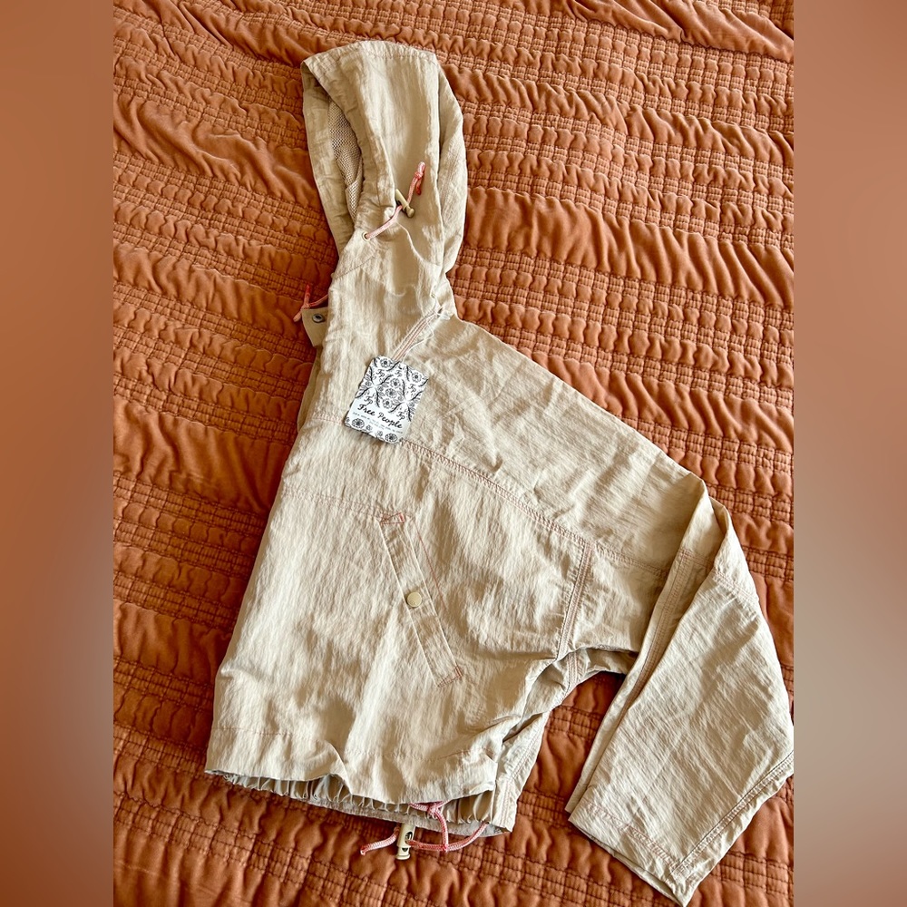 Free People Movement Ride The Wave Solid Popover hoodie